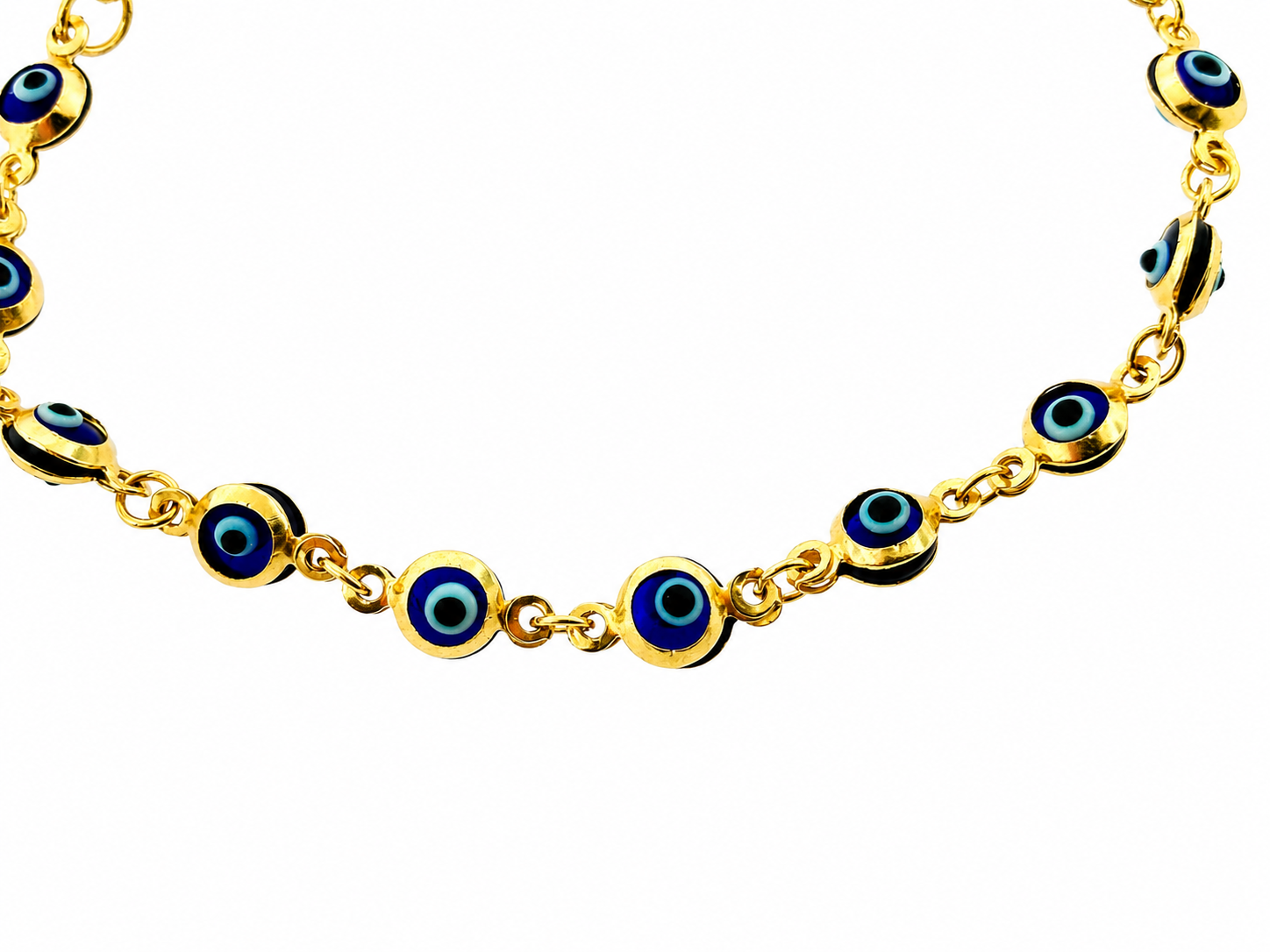 Pulsera de ojitos biselados