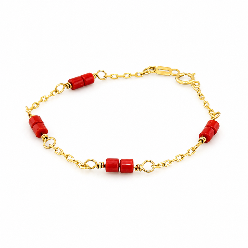 Pulso coral rojo barrilito