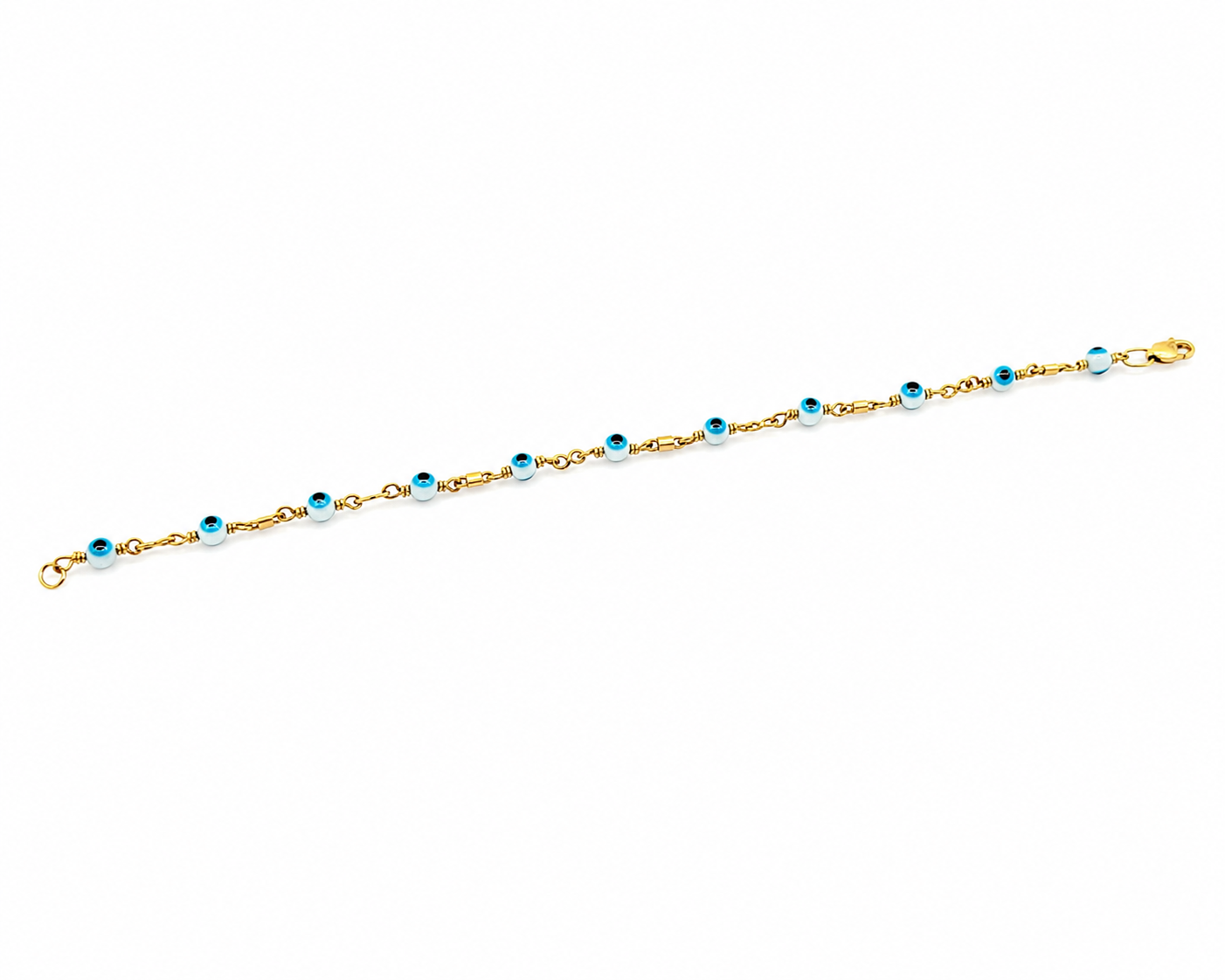 Pulso de ojitos con eslabón infinito