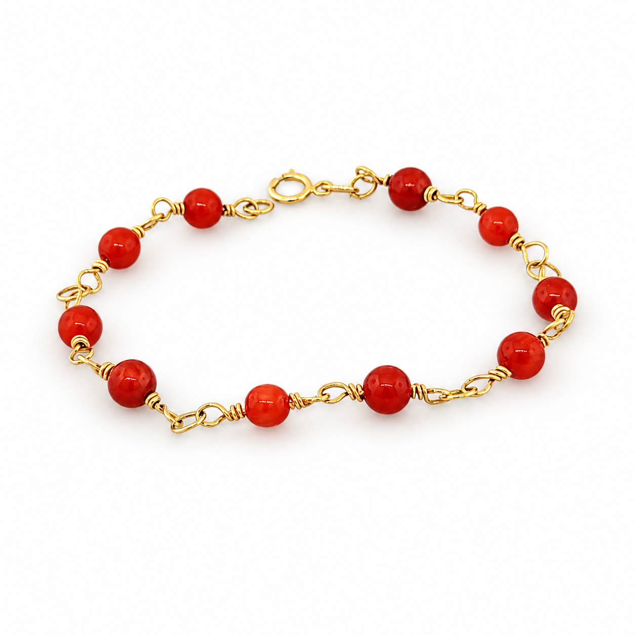 Pulso de corales rojos