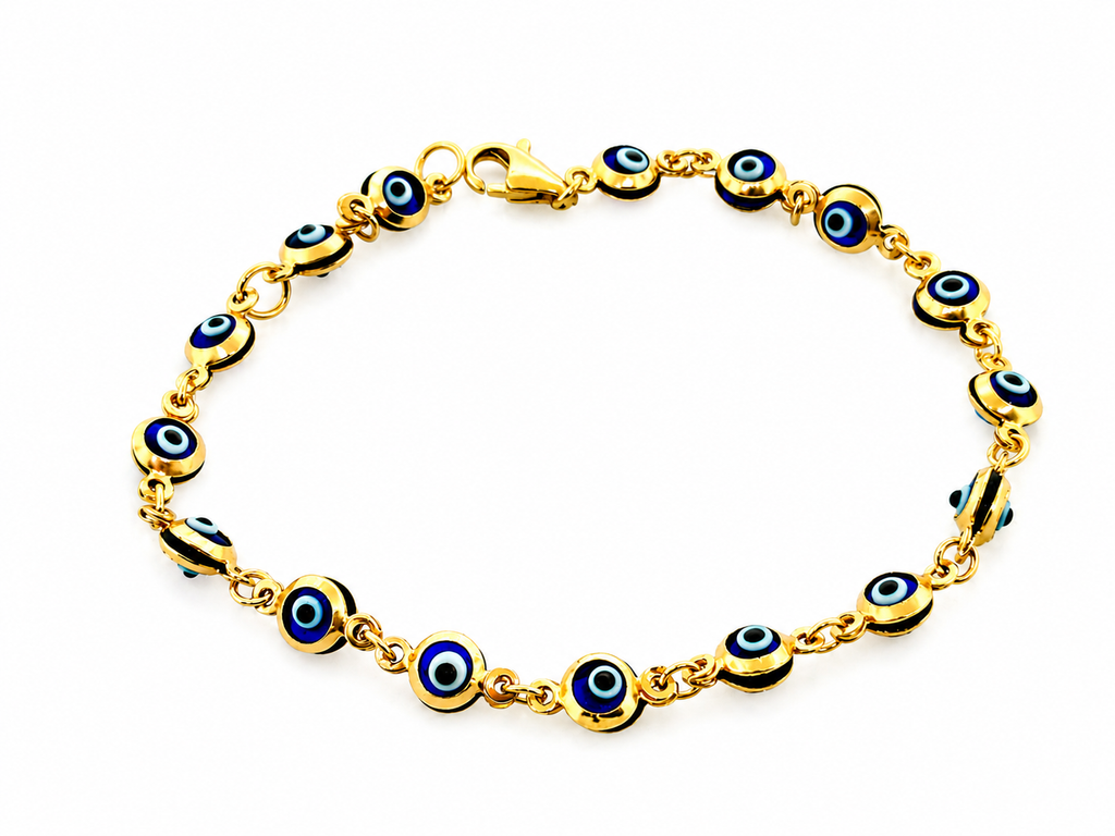 Pulsera de ojitos biselados