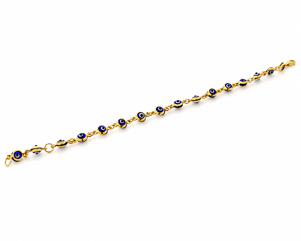 Pulsera de ojitos biselados