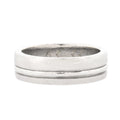 Anillo de boda doble canal