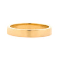 Anillo de boda plano