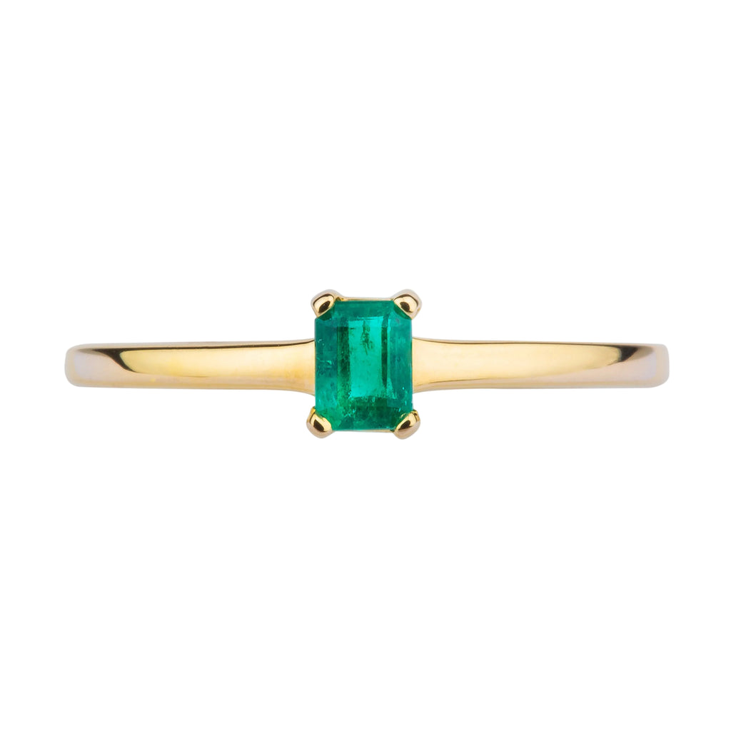 Anillo de esmeralda