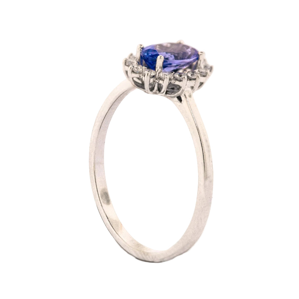 Anillo estilo princesa