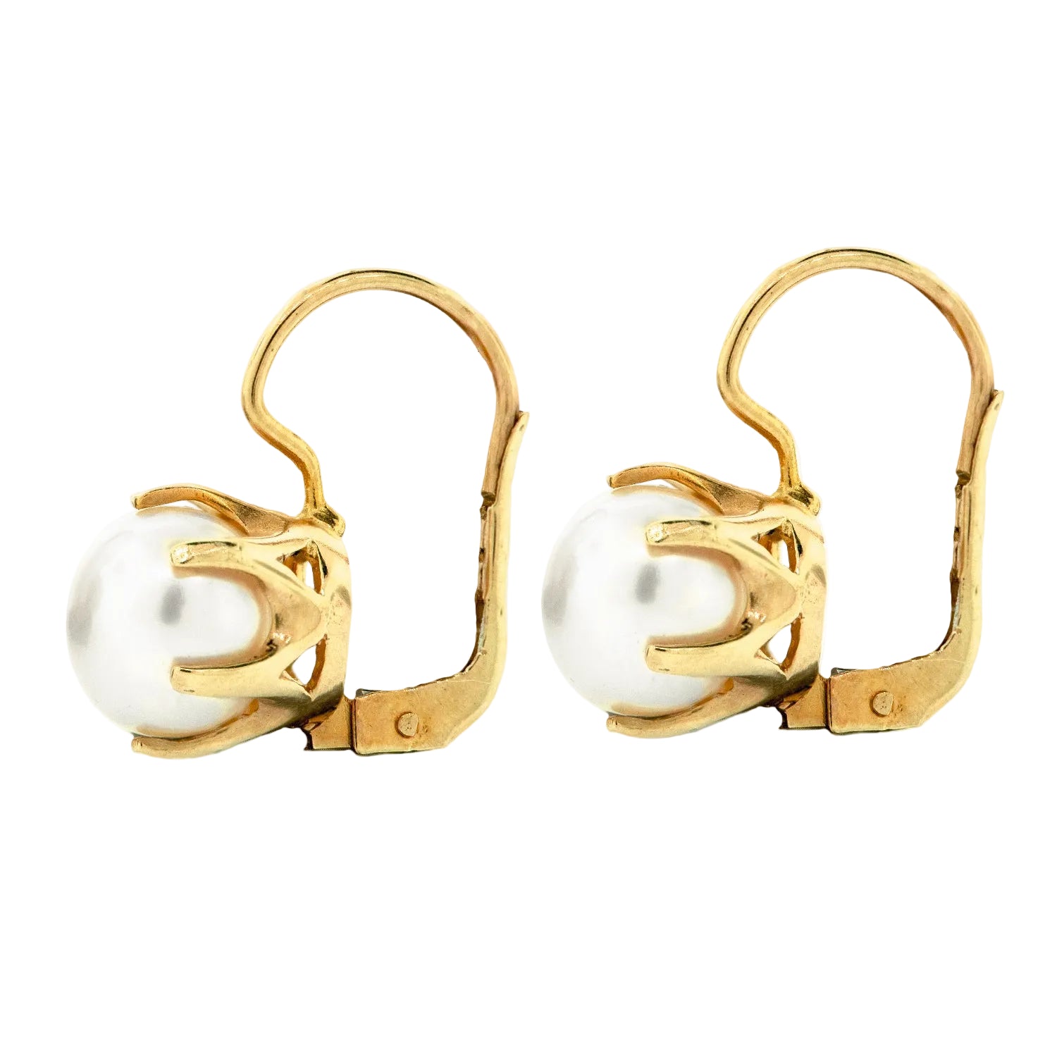 Aretes con perla