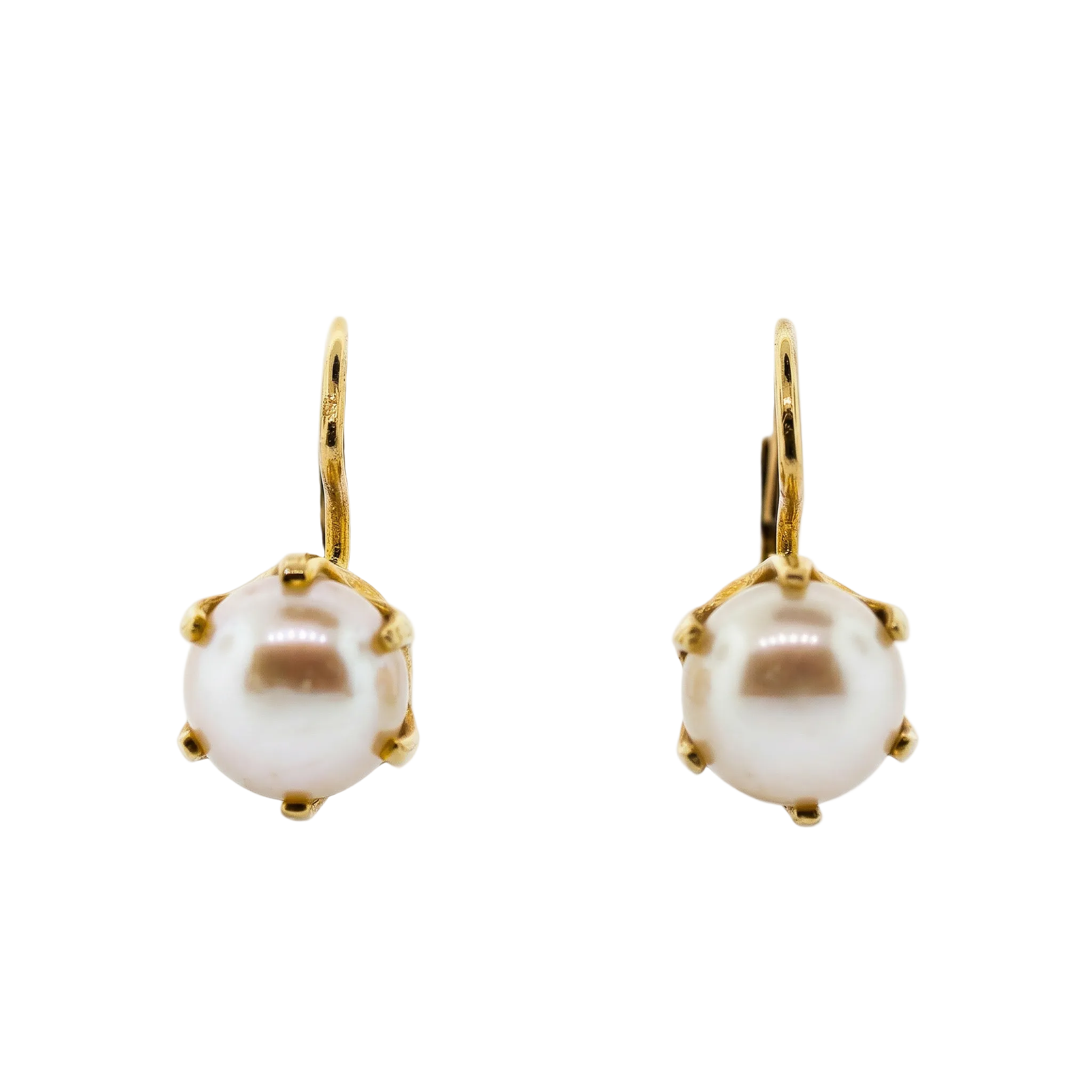 Aretes con perla