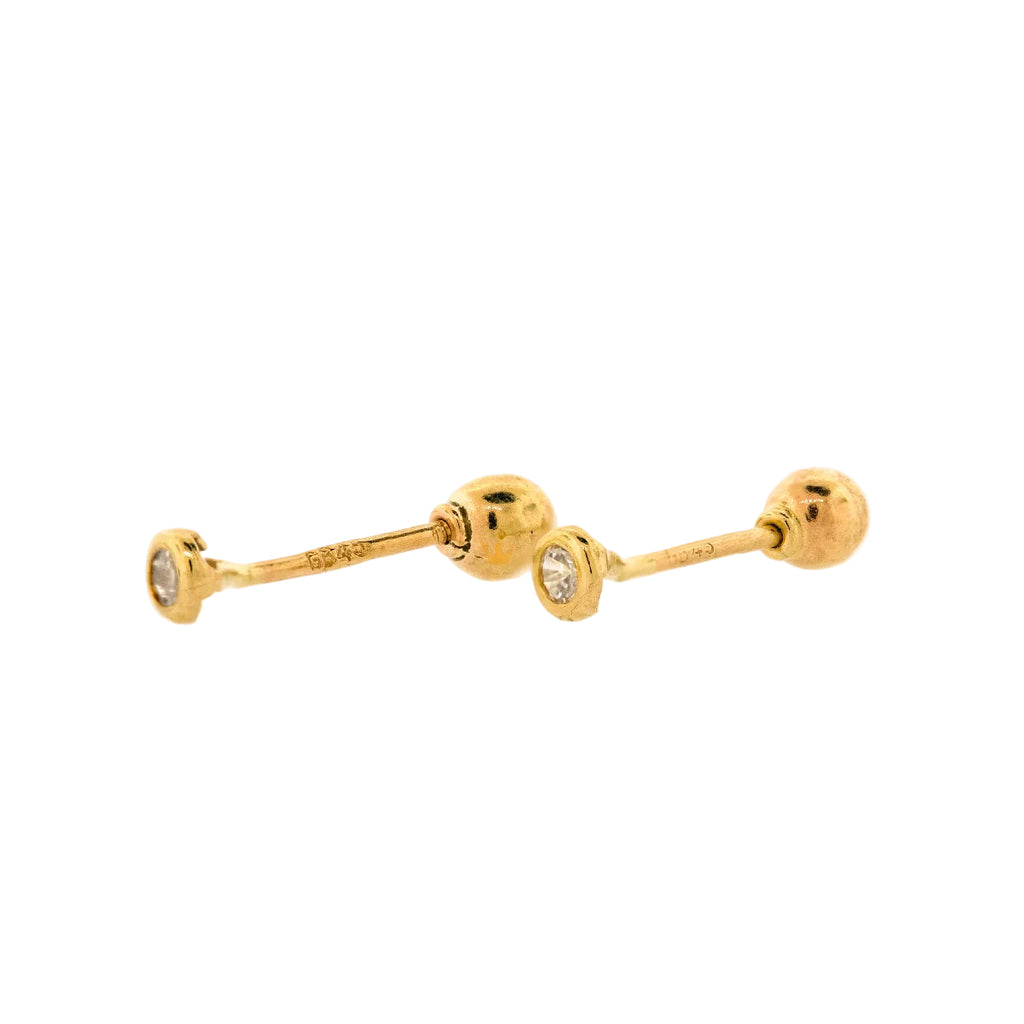 Broqueles de circonia biselada 2 mm