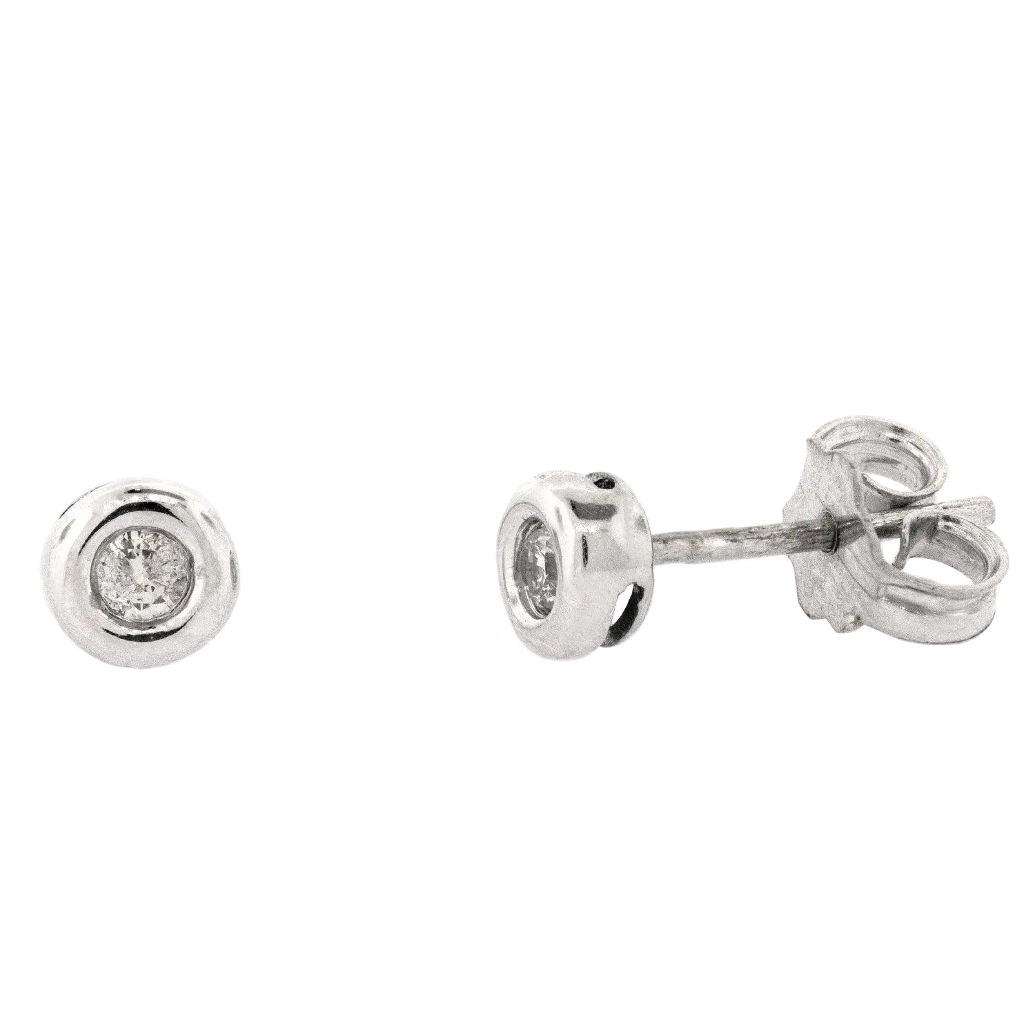 Broqueles de diamante biselado