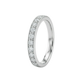 Churumbela oro blanco con detalles a los bordes