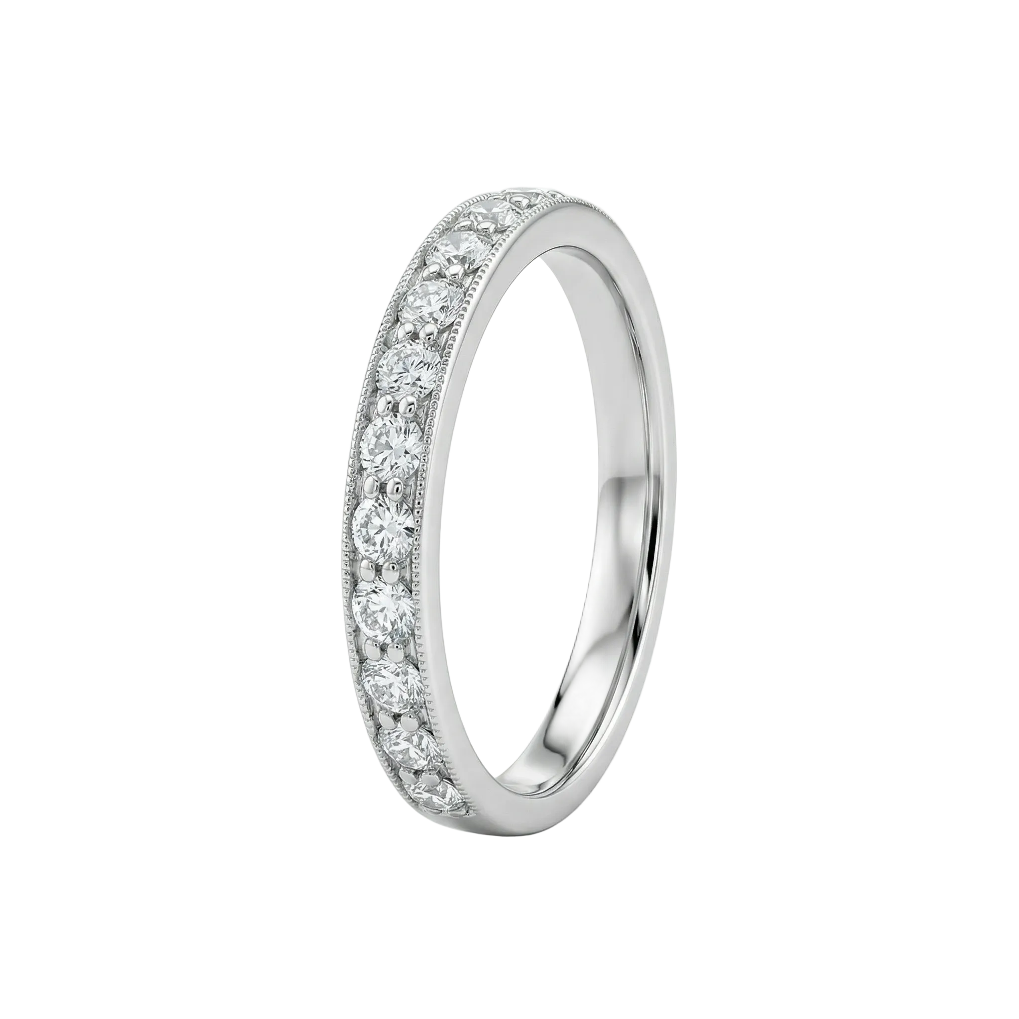 Churumbela oro blanco con detalles a los bordes