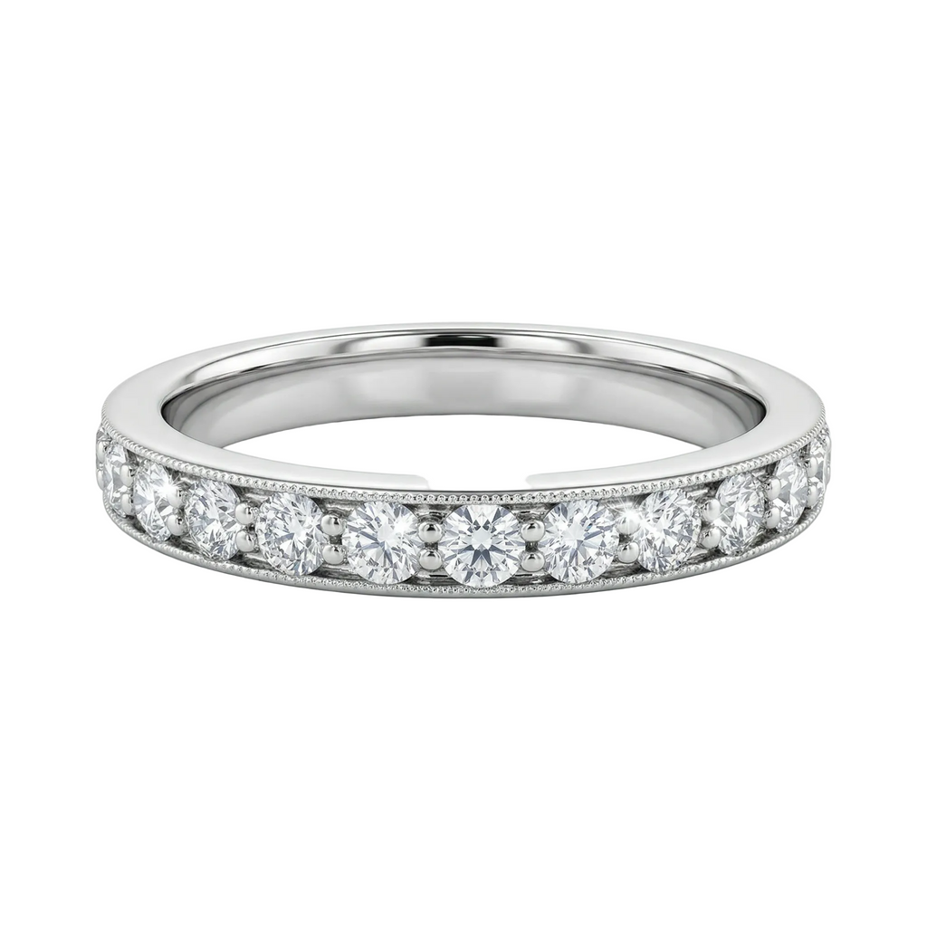 Churumbela oro blanco con detalles a los bordes