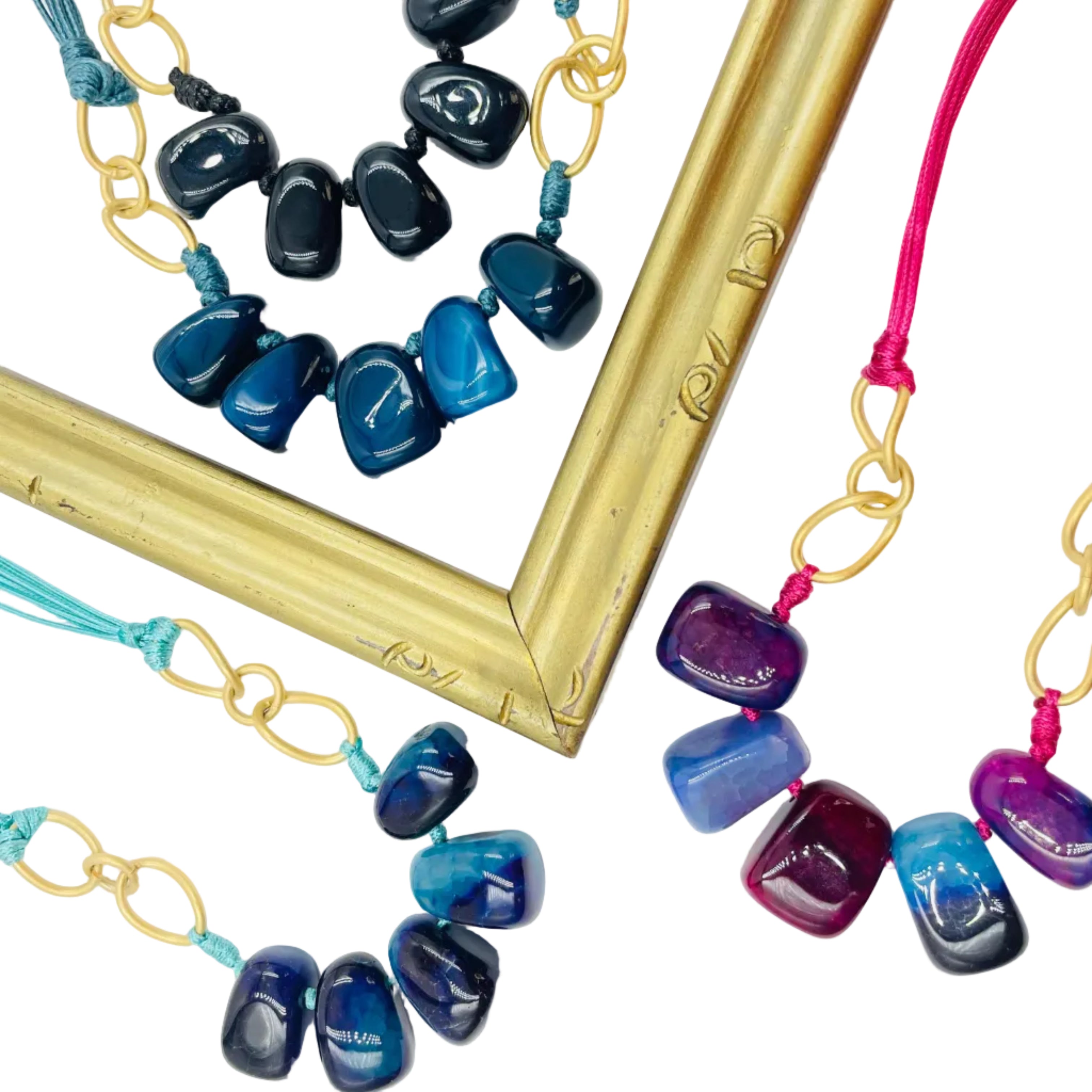 Collar de piedras naturales