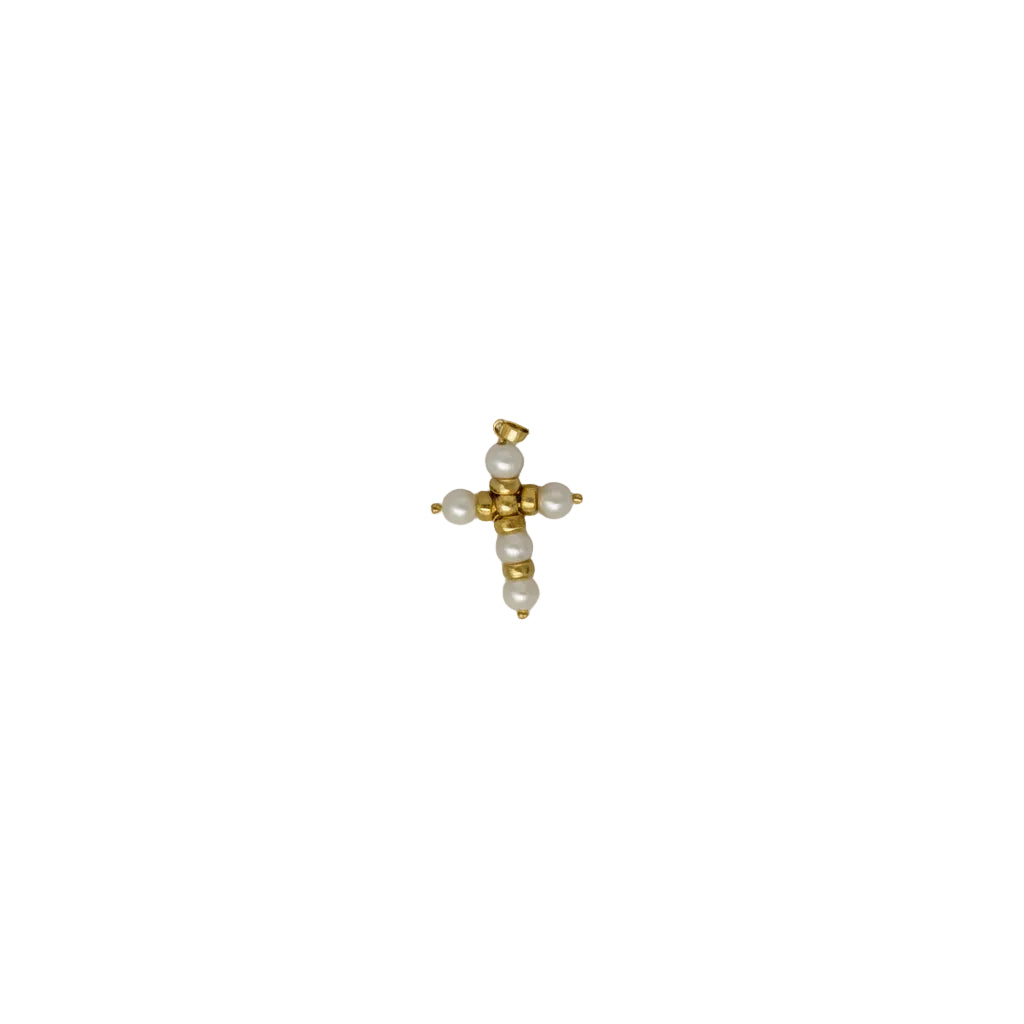 Cruz de perlas