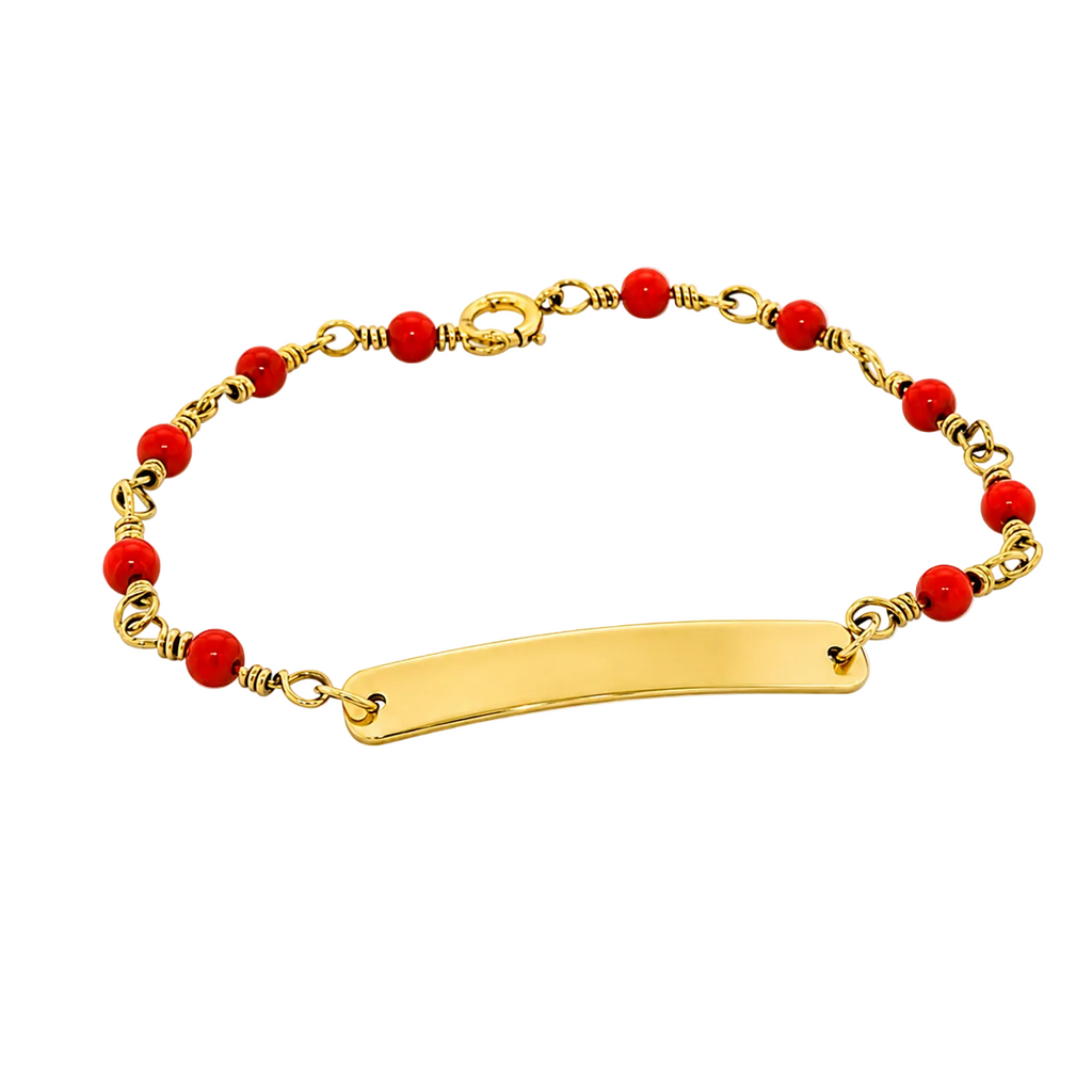 Esclava de coral rojo