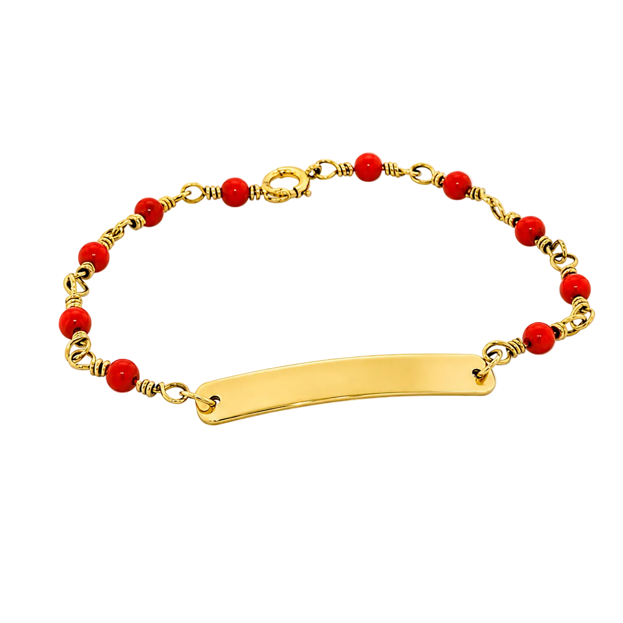 Esclava de coral rojo
