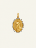 Medalla rostro de la Virgen de Guadalupe