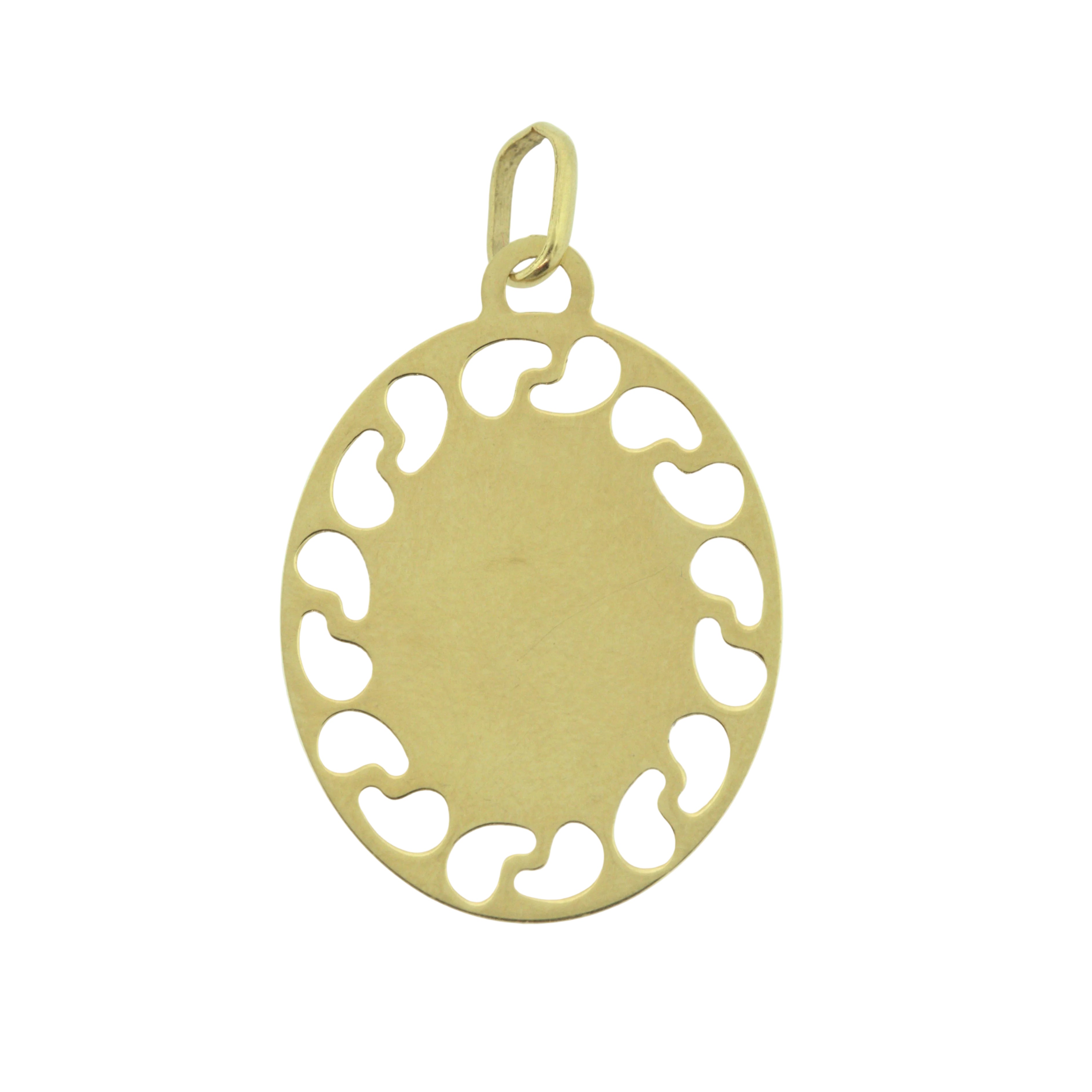 Medalla bicolor de Virgen de Guadalupe