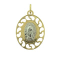 Medalla bicolor de Virgen de Guadalupe
