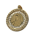 Medalla rostro de la Virgen de Guadalupe