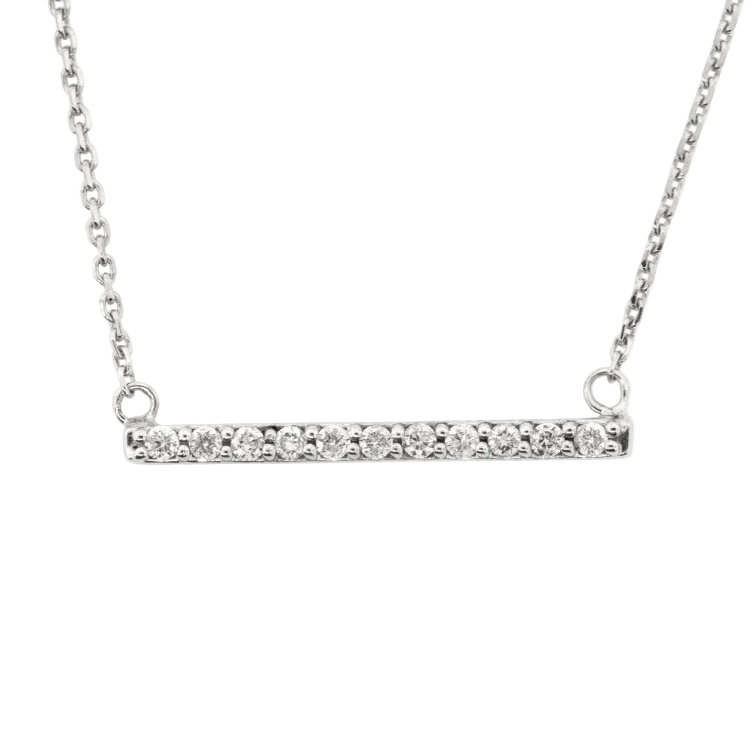 Pendentif barra con diamantes