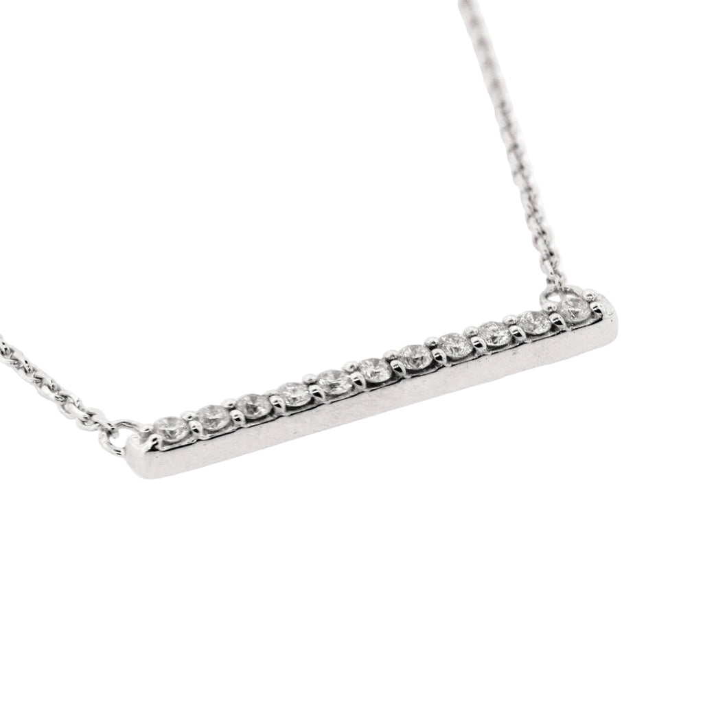 Pendentif barra con diamantes