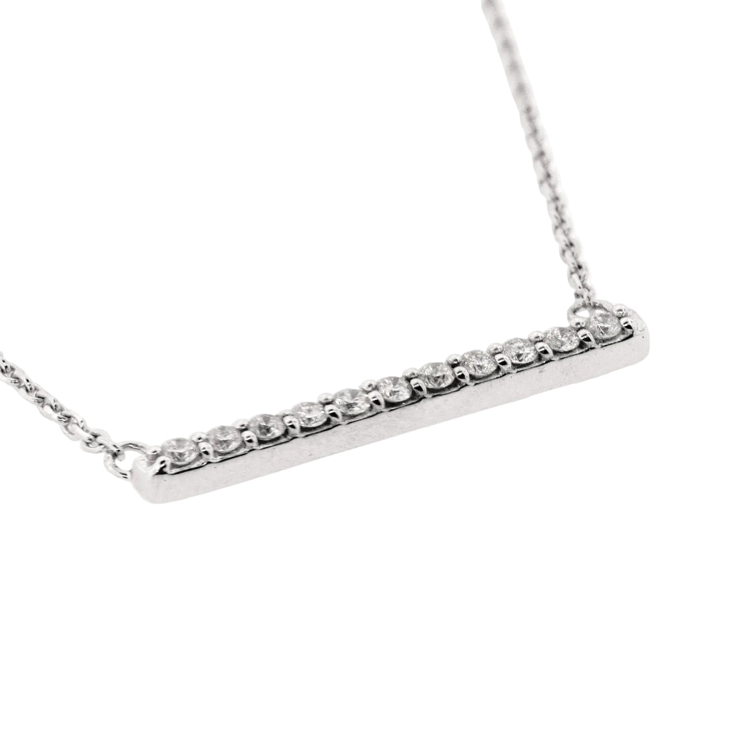 Pendentif barra con diamantes