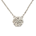 Pendentif de roseta de diamantes
