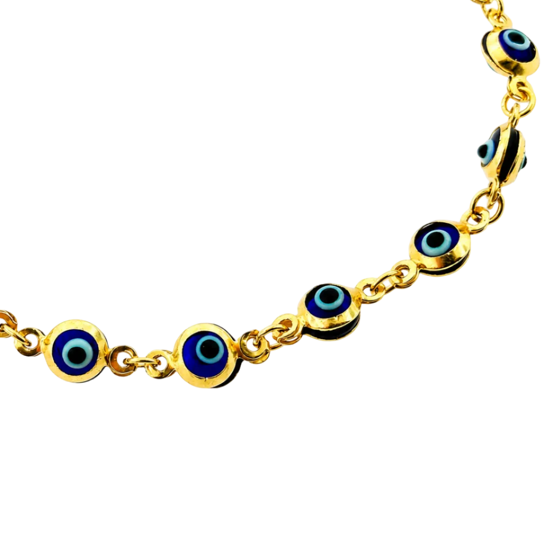 Pulsera de ojitos biselados