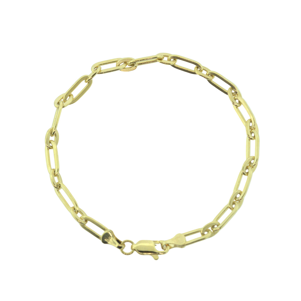 Pulso eslabón combinado 14 K