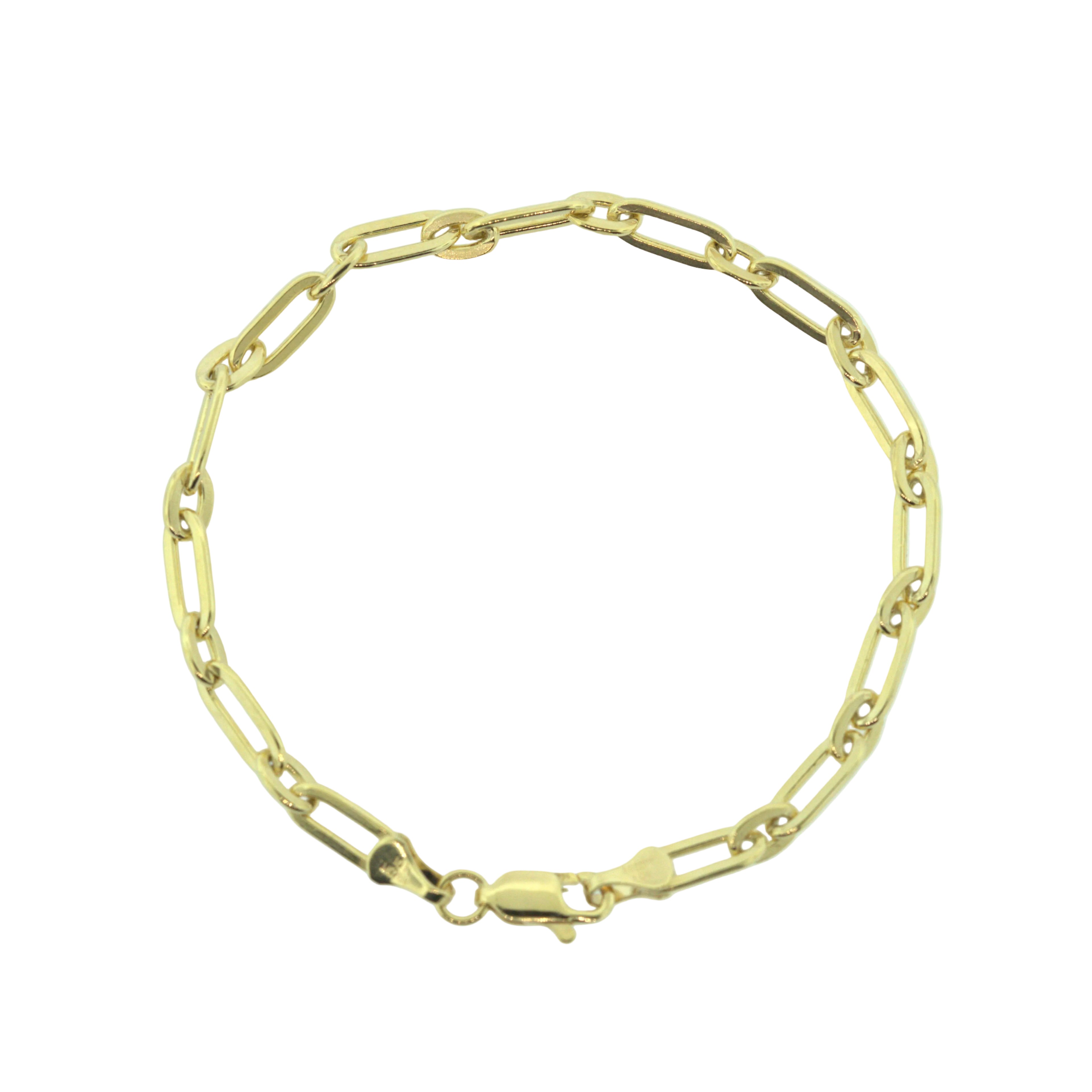Pulso eslabón combinado 14 K