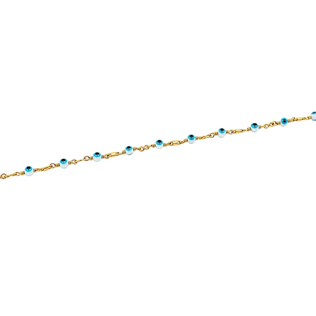Pulso de ojitos con eslabón infinito