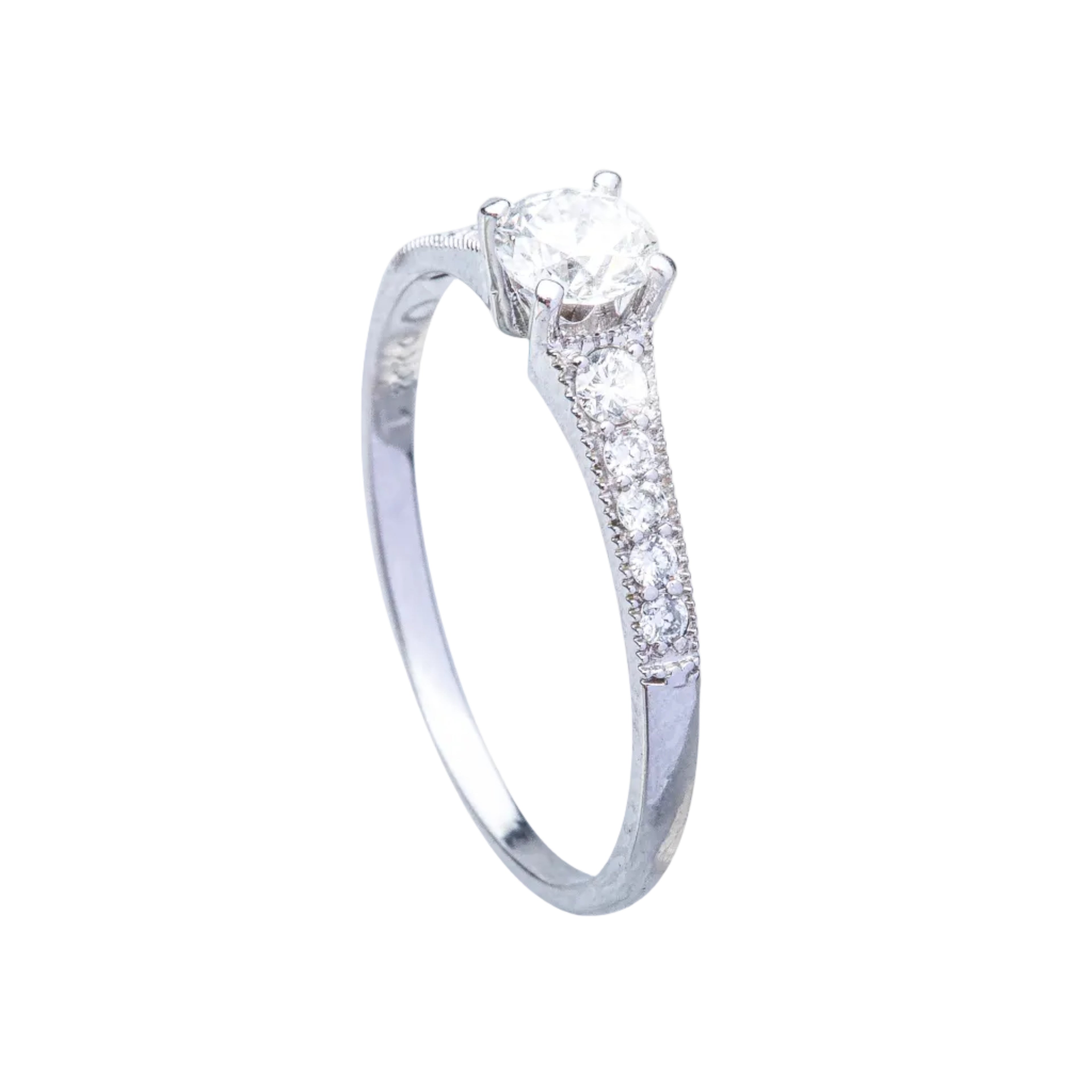 Solitario pavé