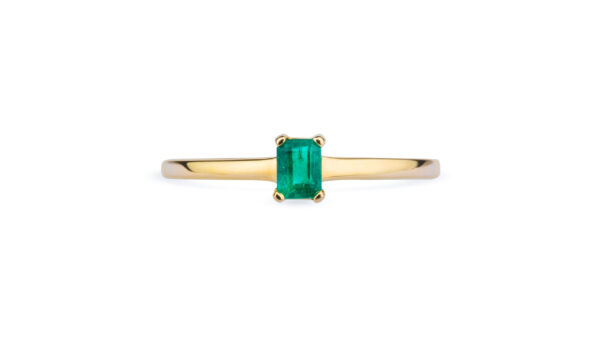 Anillo con esmeralda AN4 - Image 3