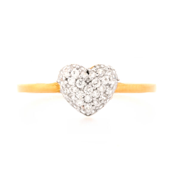 Anillo con corazón ANJ22 - Image 2