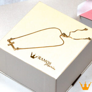 Pulsera box con cruz PUL8